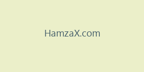 HamzaX.com