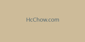 HcChow.com