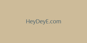HeyDeyE.com