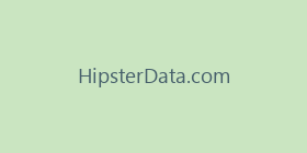 HipsterData.com