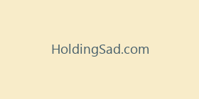 HoldingSad.com