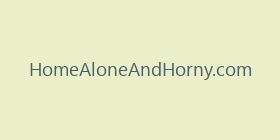 HomeAloneAndHorny.com