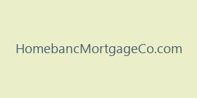 HomebancMortgageCo.com