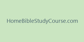 HomeBibleStudyCourse.com