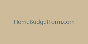 HomeBudgetForm.com