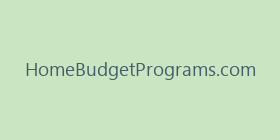 HomeBudgetPrograms.com