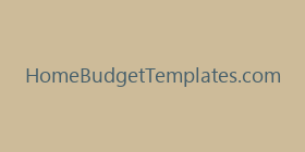 HomeBudgetTemplates.com