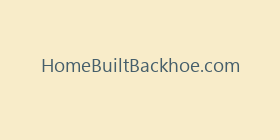 HomeBuiltBackhoe.com