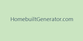 HomebuiltGenerator.com