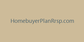 HomebuyerPlanRrsp.com
