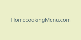 HomecookingMenu.com