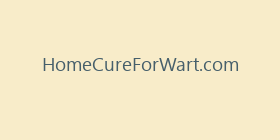 HomeCureForWart.com