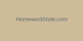 HomeworkState.com