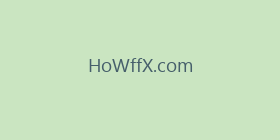 HoWffX.com