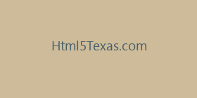 Html5Texas.com