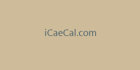 iCaeCal.com