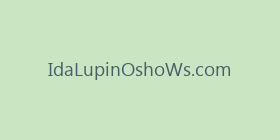 IdaLupinOshoWs.com