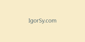 IgorSy.com