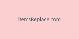 ItemsReplace.com