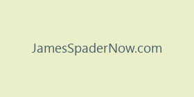JamesSpaderNow.com