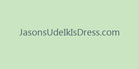 JasonsUdeIkIsDress.com