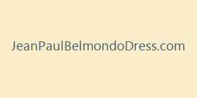 JeanPaulBelmondoDress.com