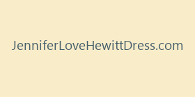 JenniferLoveHewittDress.com