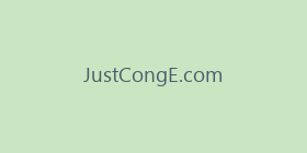 JustCongE.com