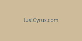 JustCyrus.com
