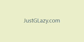JustGLazy.com