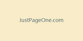 JustPageOne.com