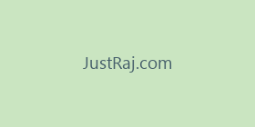 JustRaj.com