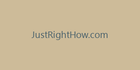 JustRightHow.com