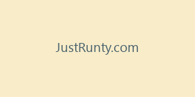 JustRunty.com