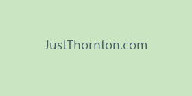 JustThornton.com
