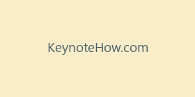 KeynoteHow.com