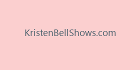 KristenBellShows.com