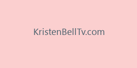 KristenBellTv.com
