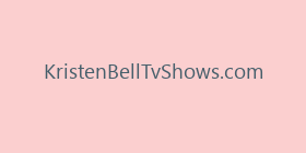 KristenBellTvShows.com