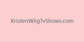 KristenWiigTvShows.com