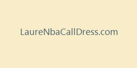 LaureNbaCallDress.com