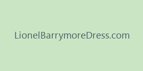 LionelBarrymoreDress.com