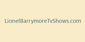 LionelBarrymoreTvShows.com