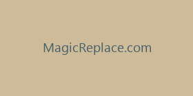MagicReplace.com