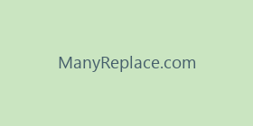 ManyReplace.com
