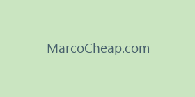 MarcoCheap.com