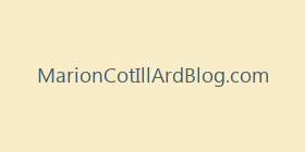 MarionCotIllArdBlog.com