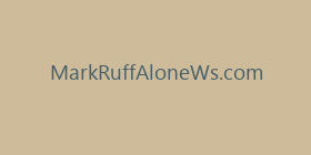 MarkRuffAloneWs.com