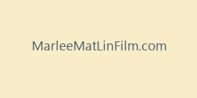 MarleeMatLinFilm.com