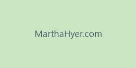 MarthaHyer.com